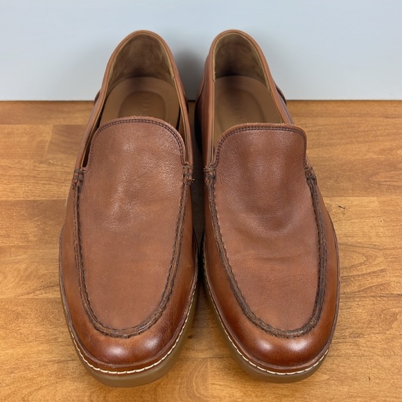 Allen Edmonds brown leather Wilder loafers men’s 10.5 D like new EUC main image 4